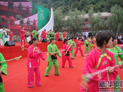 花棍表演